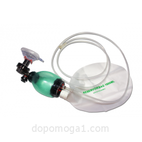 Disposable manual resuscitator (AMBU bag)